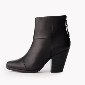 Rag & Bone Black Classic Newbury Booties